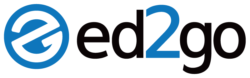 The ed2go logo